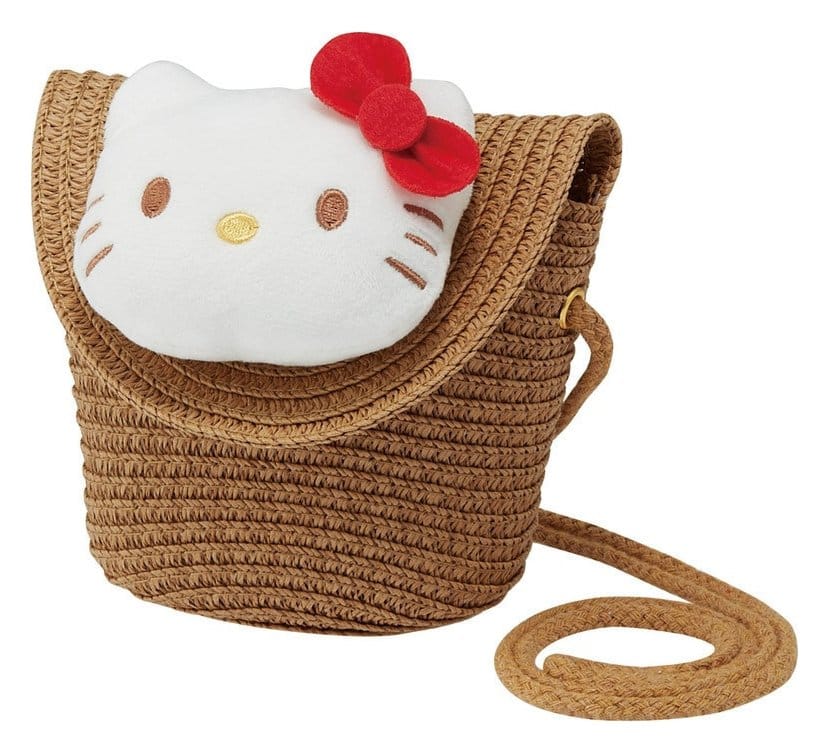 Sanrio Bolsa de Ombro Hello Kitty Straw