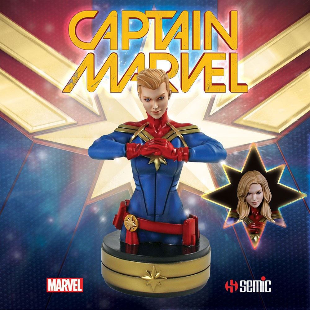 Captain Marvel Busto Captain Marvel 20 cm Frikytopia