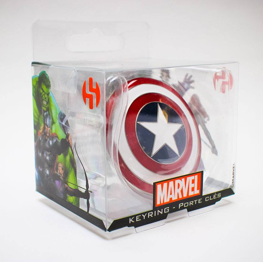 Marvel Comics Llavero metálico Captain America Shield