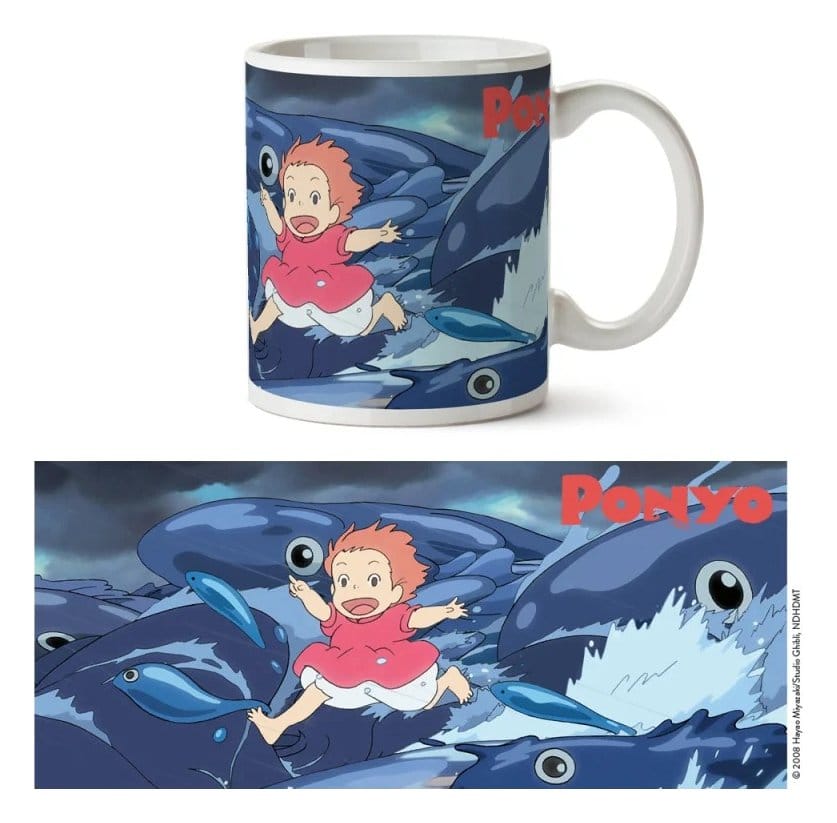 Gake no ue no Ponyo Taza Waves Frikytopia