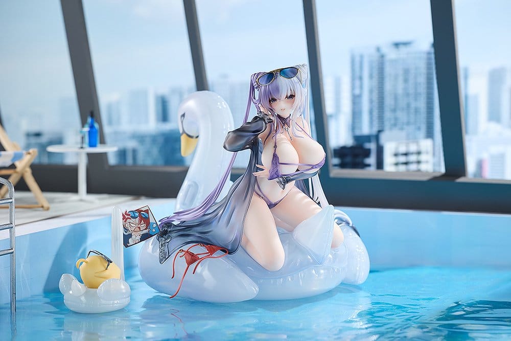 Azur Lane Figura PVC 1/7 Ying Swei Blue Waves, Limpid Summer Ver. 18 cm