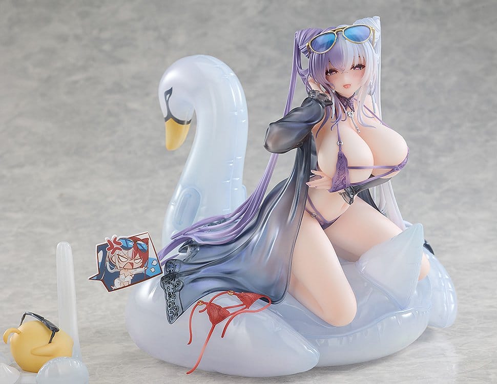 Azur Lane Figura PVC 1/7 Ying Swei Blue Waves, Limpid Summer Ver. 18 cm