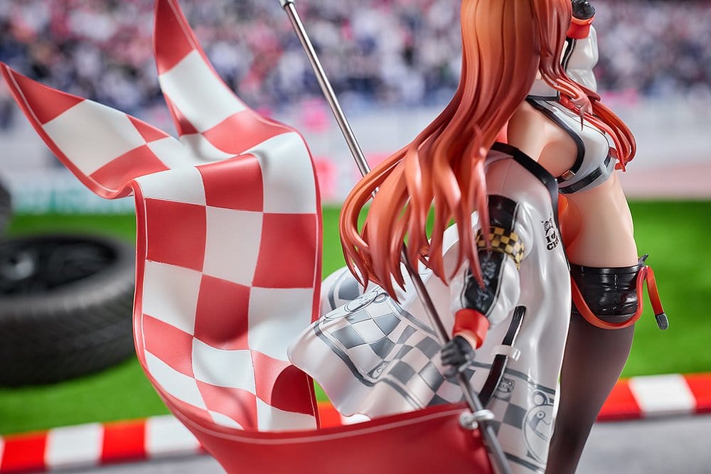 Steins;Gate Figura PVC 1/7 Kurisu Makise: Racing Ver. 24 cm