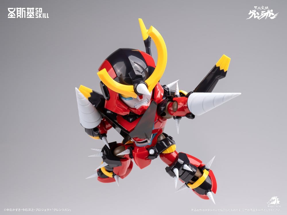 Gurren Lagann Chibi Kit de Modelismo Chibi-style Super Articulated 13 cm