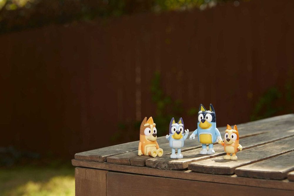 Bluey 4 pack Figuras