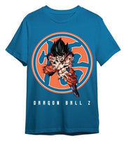 Dragon Ball Z Camiseta Goku Azul Marino Talla S