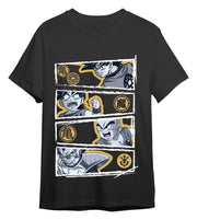 Dragon Ball Z Camiseta Vegeta Negro Talla XL