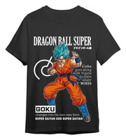 Dragon Ball Super Camiseta Goku Training Negro Talla M