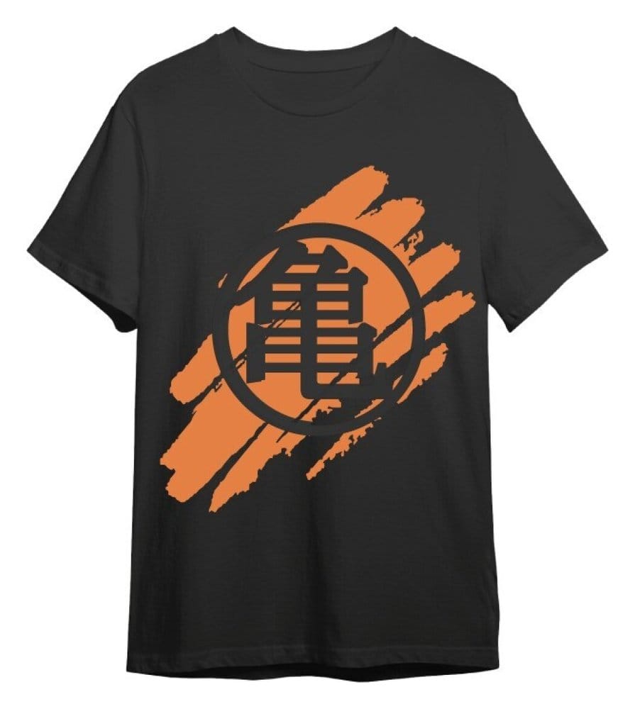Dragon Ball Camiseta Logo Kame Negro Talla S Frikytopia