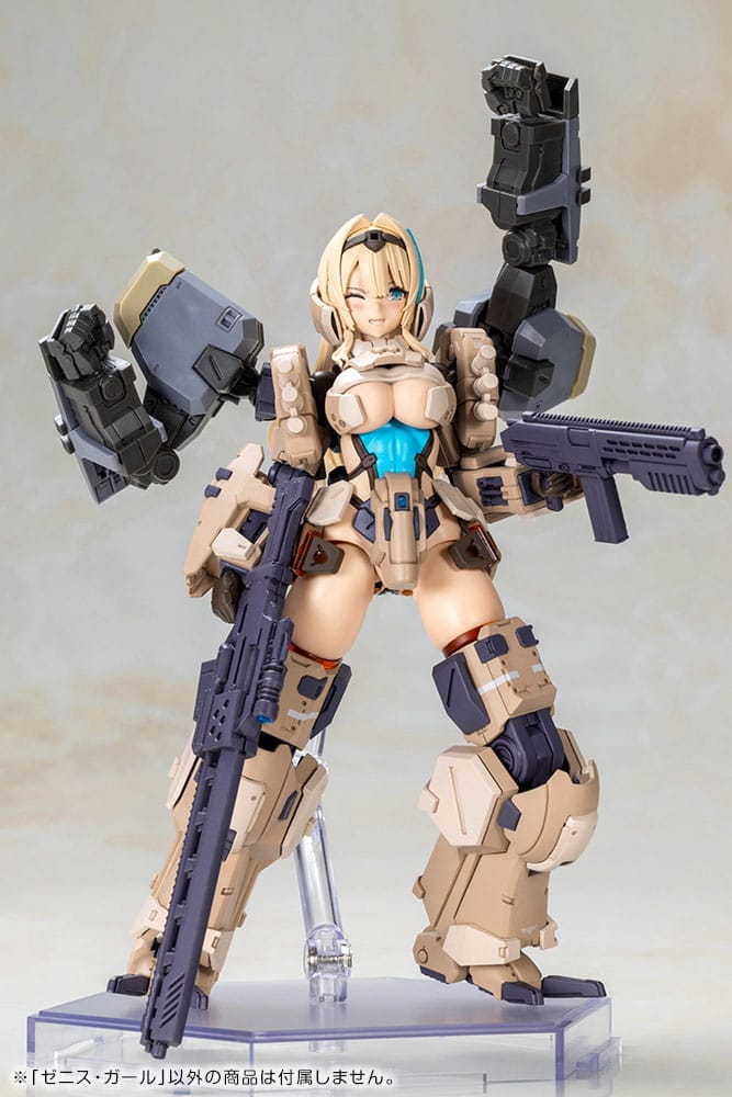 Front Mission Plastic Model Kit Structure Arts Zenith Girl 16 cm