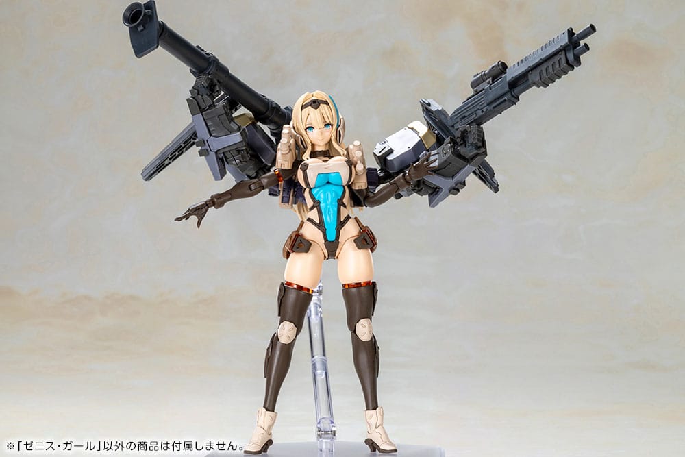 Front Mission Plastic Model Kit Structure Arts Zenith Girl 16 cm