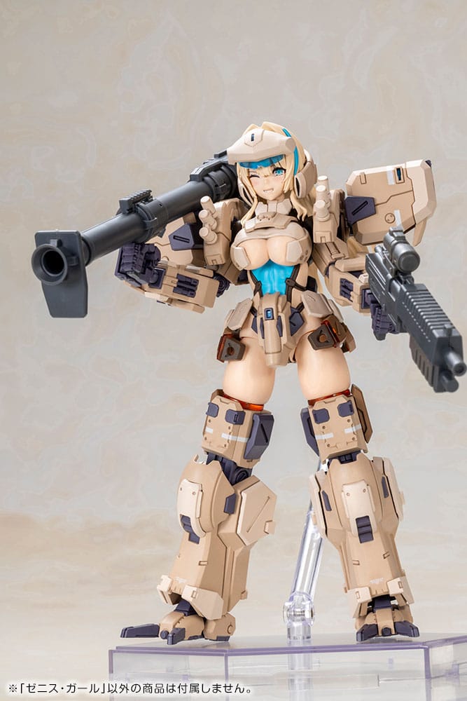 Front Mission Plastic Model Kit Structure Arts Zenith Girl 16 cm