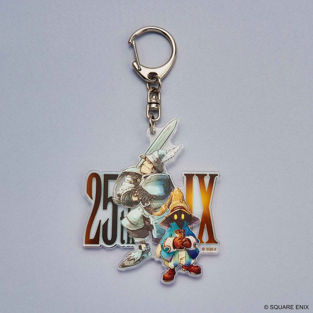 Final Fantasy IX Llavero acrílico 25th Anniversary Vivi y Steiner Frikytopia