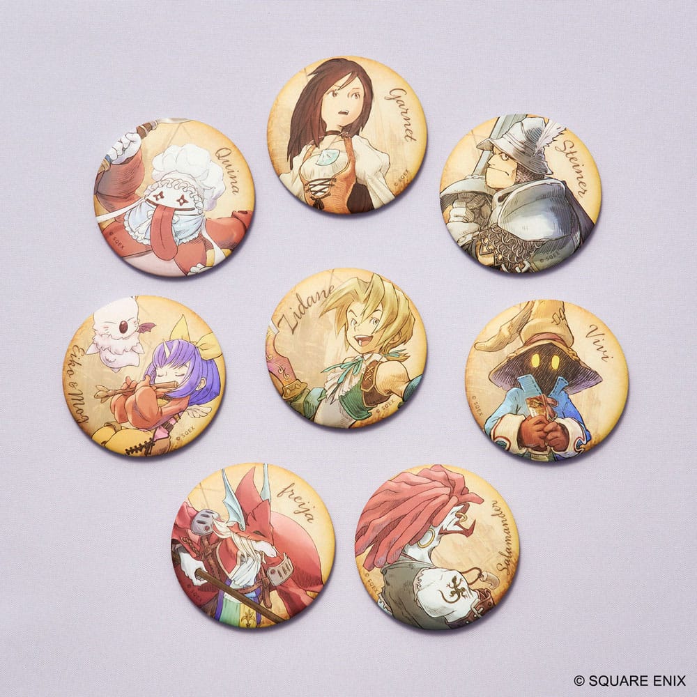 Final Fantasy IX Imáns 25th Anniversary Expositor (8) Frikytopia