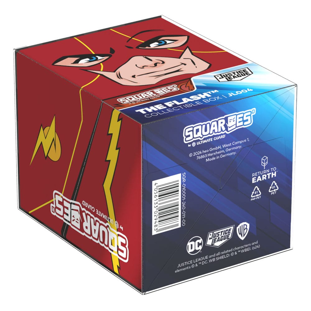 Caja de mazo squaroes dc justice league the flash