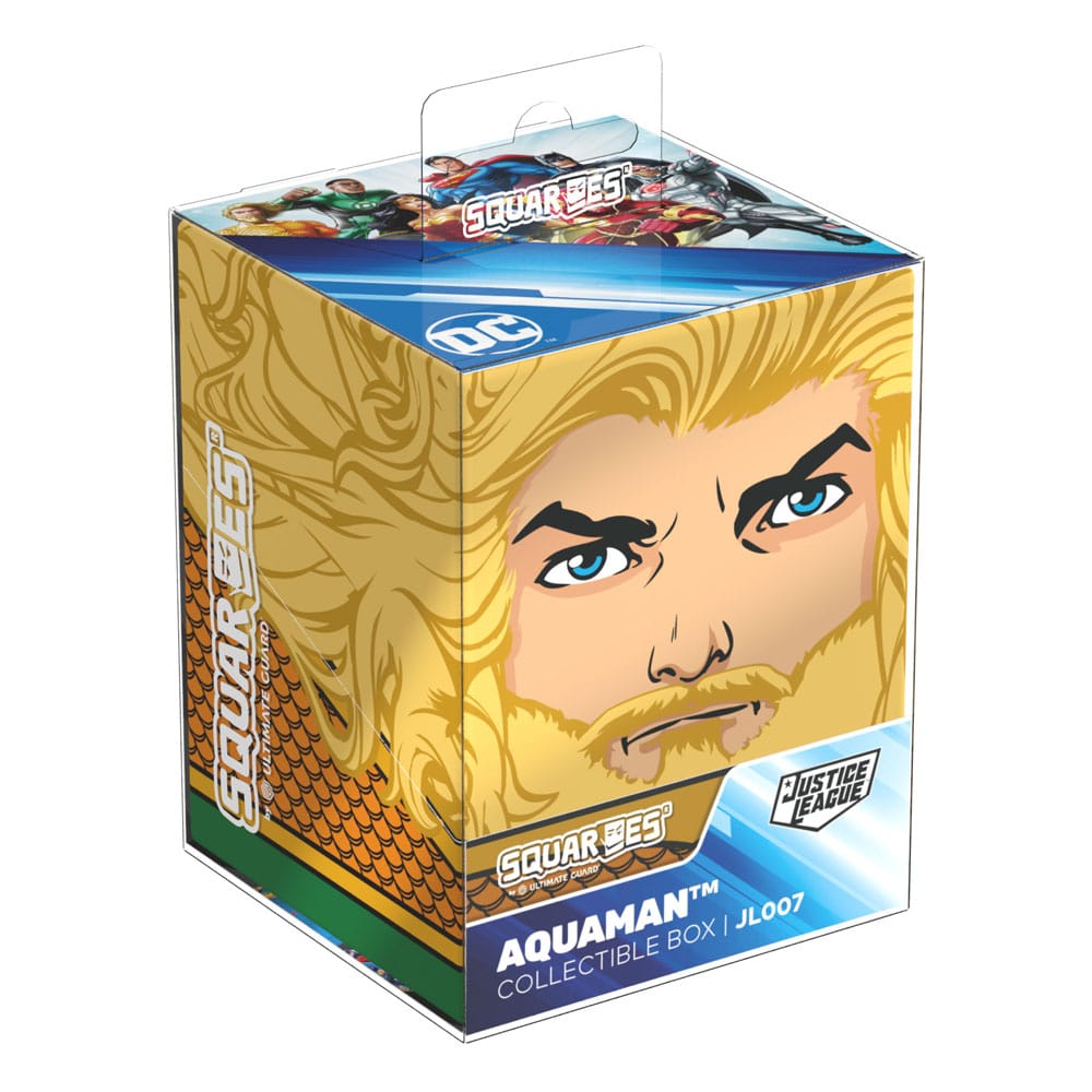 Caja de mazo squaroes dc justice league aquaman