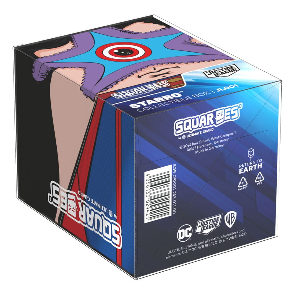 Caja de mazo squaroes dc justice league starro