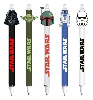 Star Wars Bolígrafo de gel borrable Characters Expositor (30)