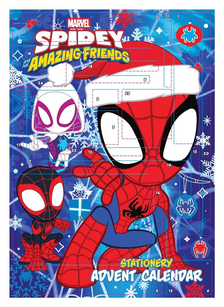 Spider-Man Calendario de Adviento Spidey and Friends (2027) Expositor (8) Frikytopia