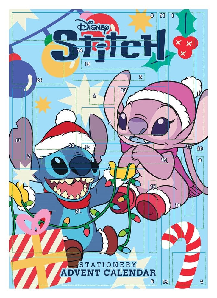Lilo & Stitch Calendario de Adviento Stitch & Angel (2027) Expositor (8) Frikytopia