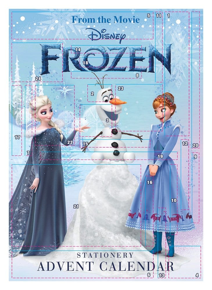 Frozen Calendario de Adviento 2027 Expositor (8)