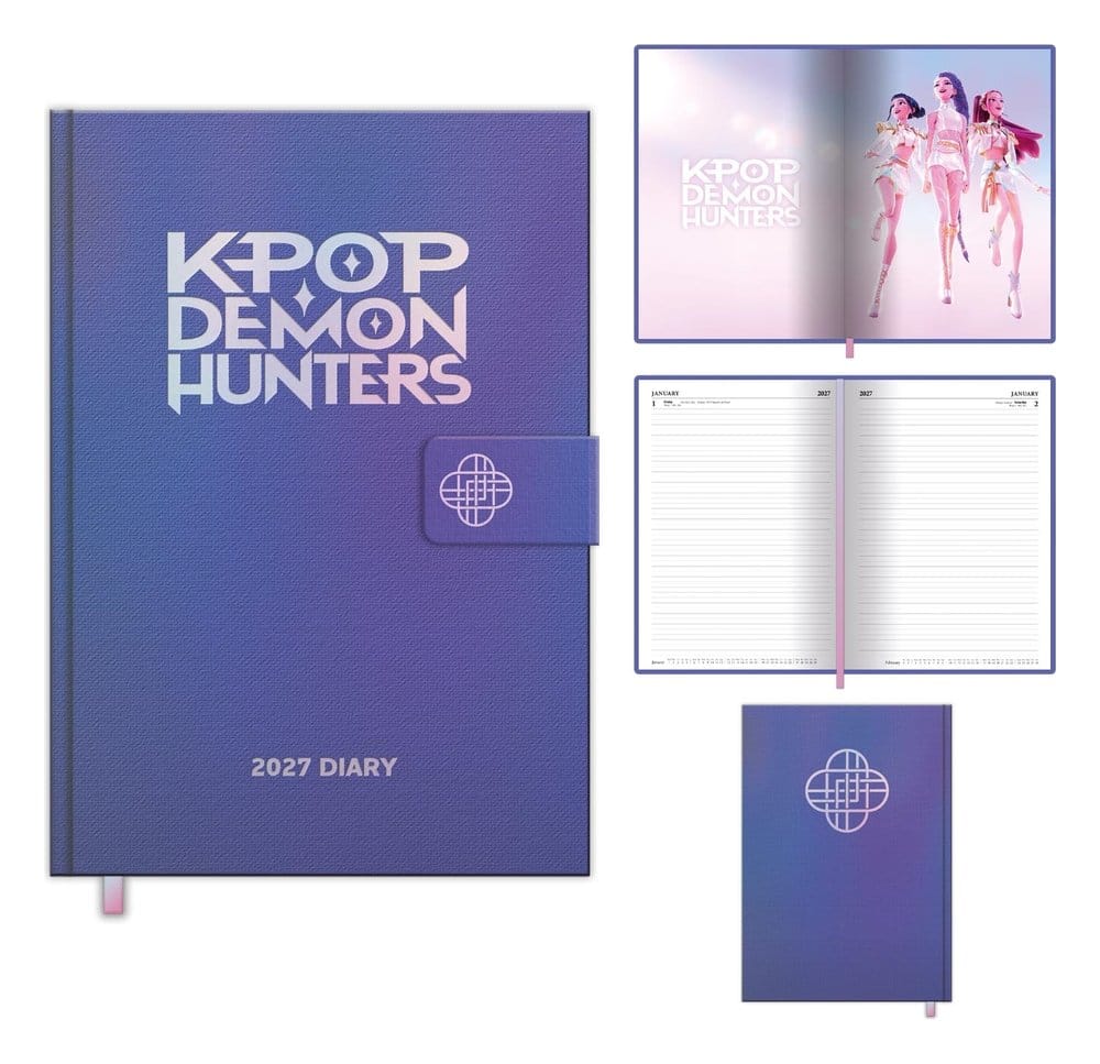 KPop Demon Hunters Agenda A5 2027 Frikytopia