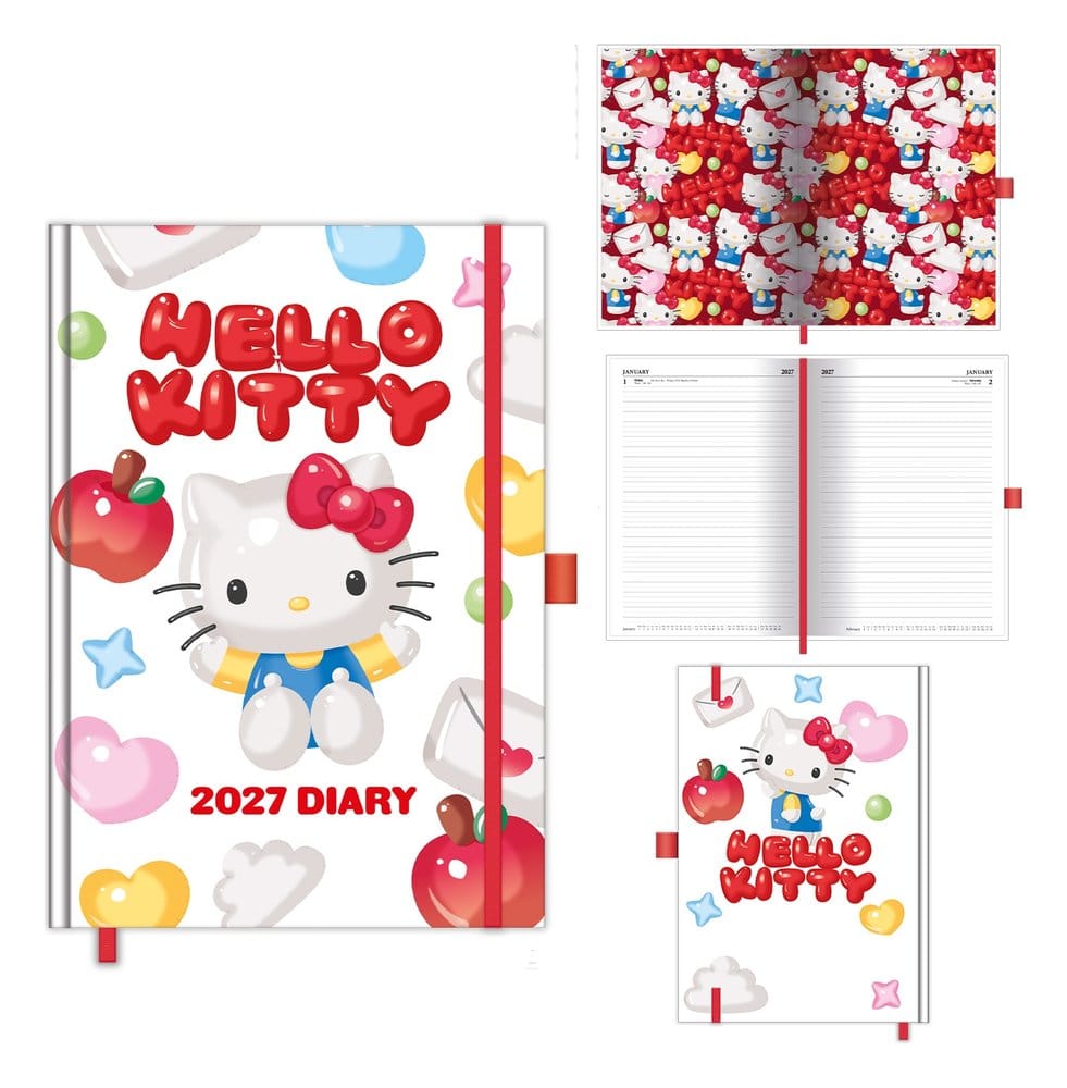 Sanrio Agenda A5 2027 Hello Kitty Frikytopia