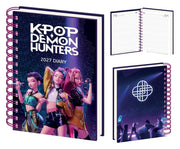 KPop Demon Hunters Agenda A5 con espiral 2027