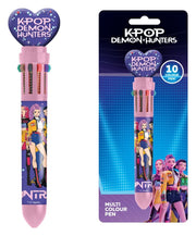 KPop Demon Hunters Bolígrafo Multicolor Hunter/X Expositor (8)