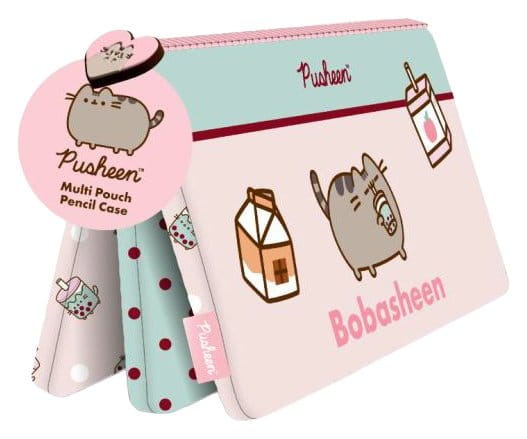 Pusheen Estuche con Múltiples Bolsillos Sips Expositor (6) Frikytopia