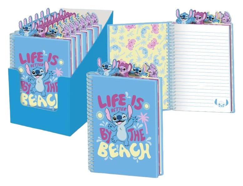 Lilo & Stitch Cuaderno de Proyectos A5 In The Sun Expositor (10) Frikytopia