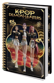 KPop Demon Hunters Cuaderno A5 Golden Expositor (12)