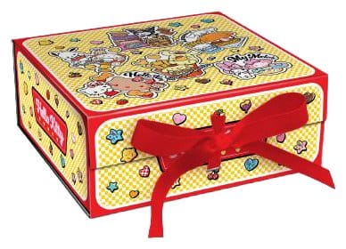 Hello Kitty and Friends Caja de Almacenamiento de Tarjetas American Diner Version
