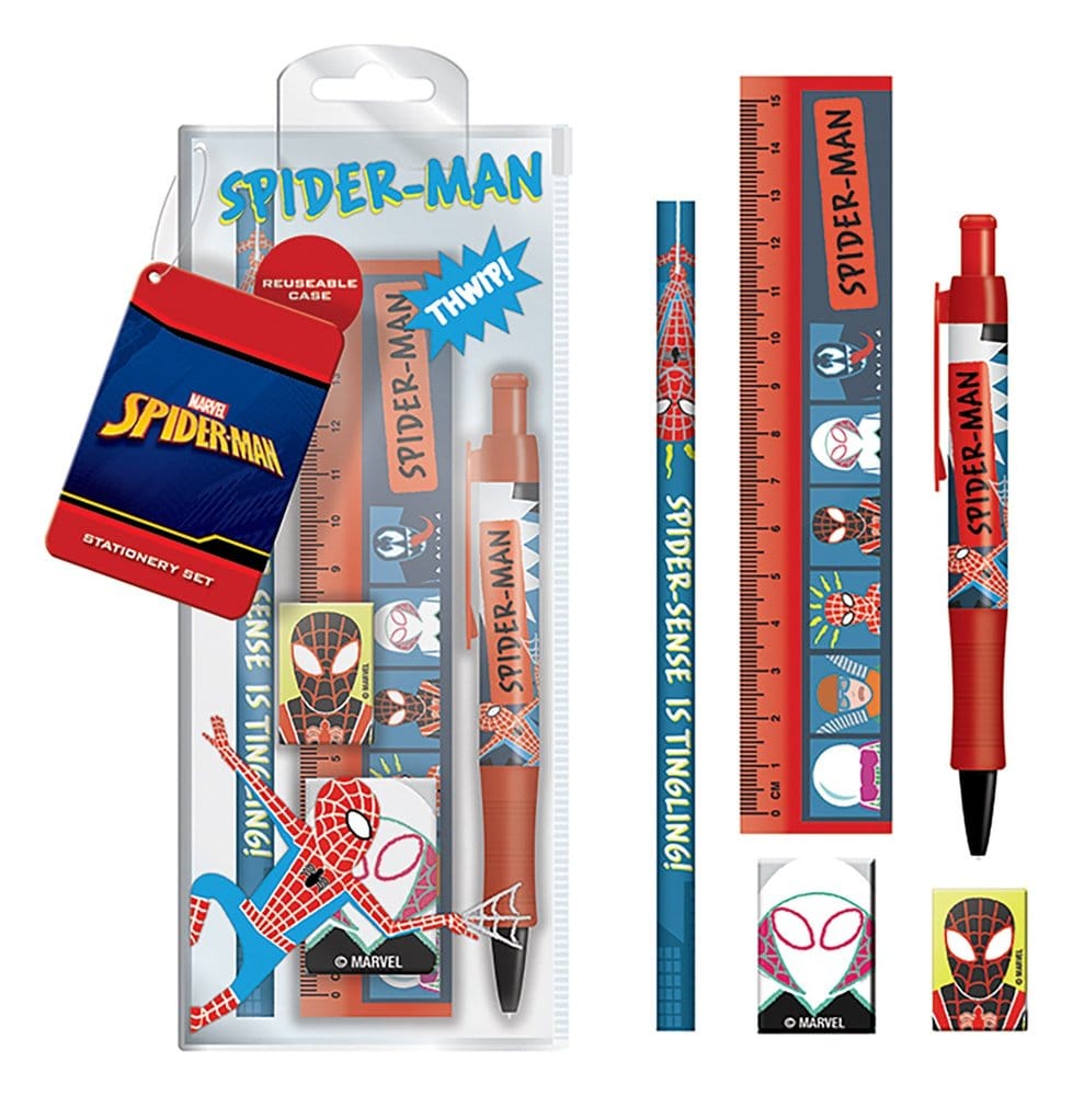 Spider-Man Set de Escribir Sketch Frikytopia