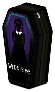 Wednesday Estuche con Forma de Ataúd