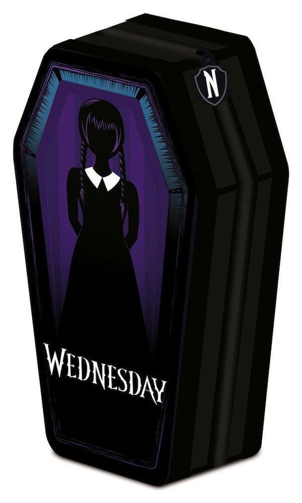 Wednesday Estuche con Forma de Ataúd Frikytopia