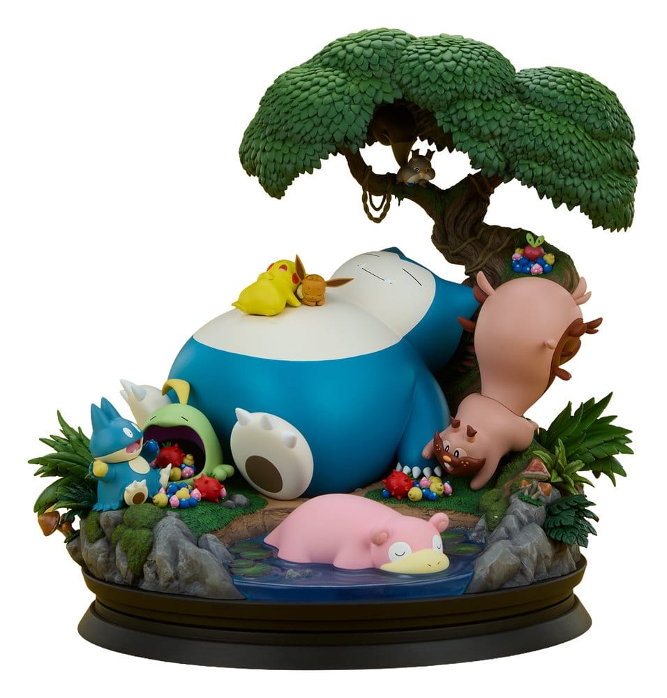 Diorama Pokémon Snorlax 33 cm Frikytopia