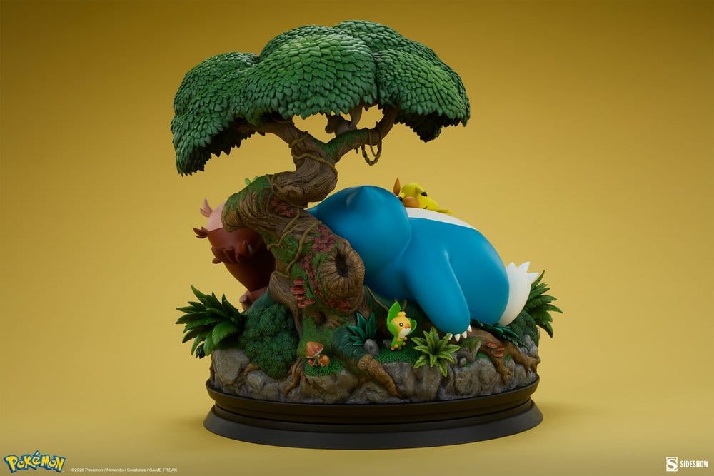 Diorama Pokémon Snorlax 33 cm
