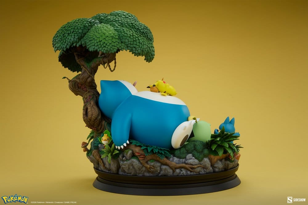 Diorama Pokémon Snorlax 33 cm