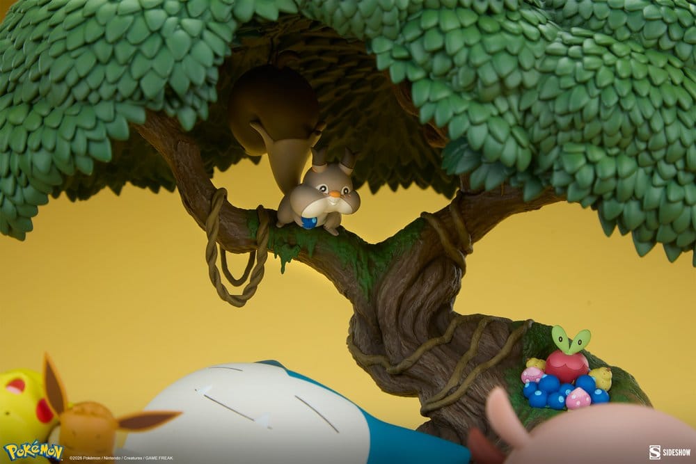 Diorama Pokémon Snorlax 33 cm