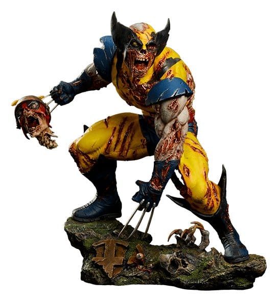 Marvel Estátua Wolverine: Marvel Zombies 29 cm Frikytopia