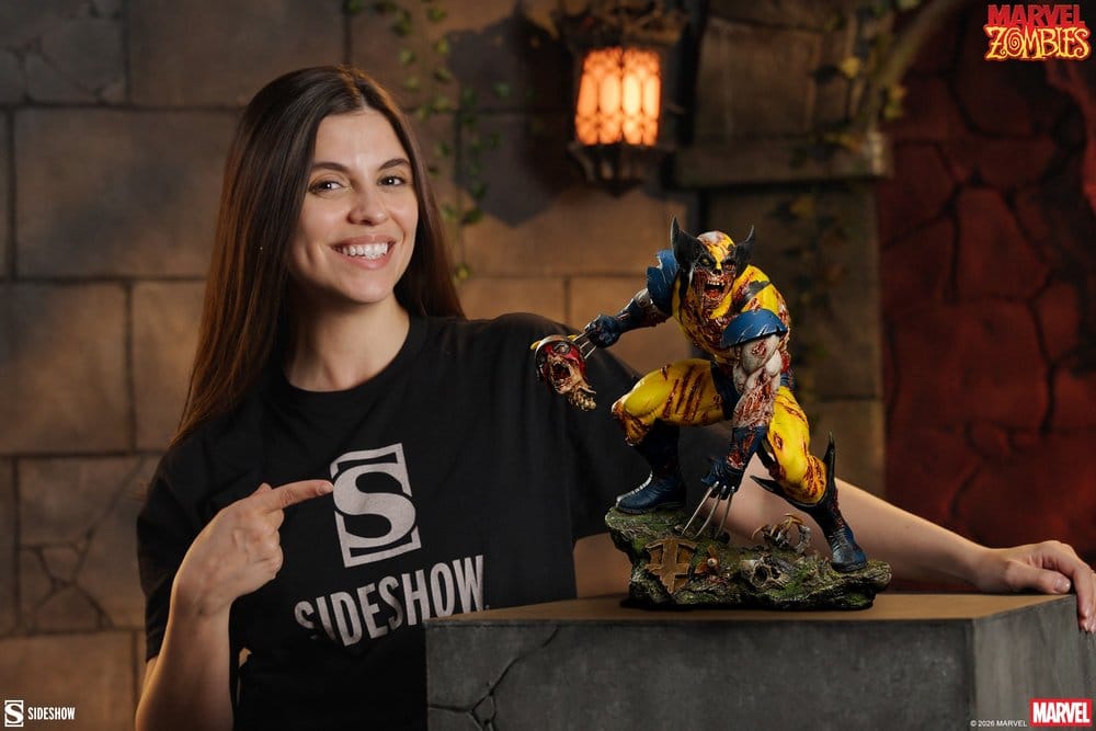 Marvel Estátua Wolverine: Marvel Zombies 29 cm