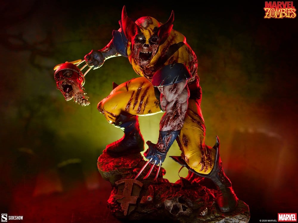 Marvel Estátua Wolverine: Marvel Zombies 29 cm