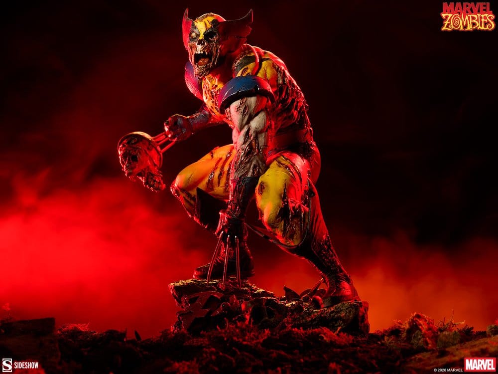 Marvel Estátua Wolverine: Marvel Zombies 29 cm
