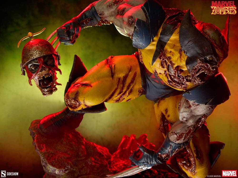Marvel Estátua Wolverine: Marvel Zombies 29 cm