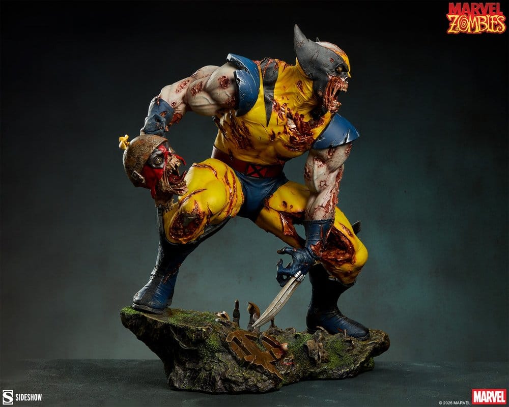 Marvel Estátua Wolverine: Marvel Zombies 29 cm