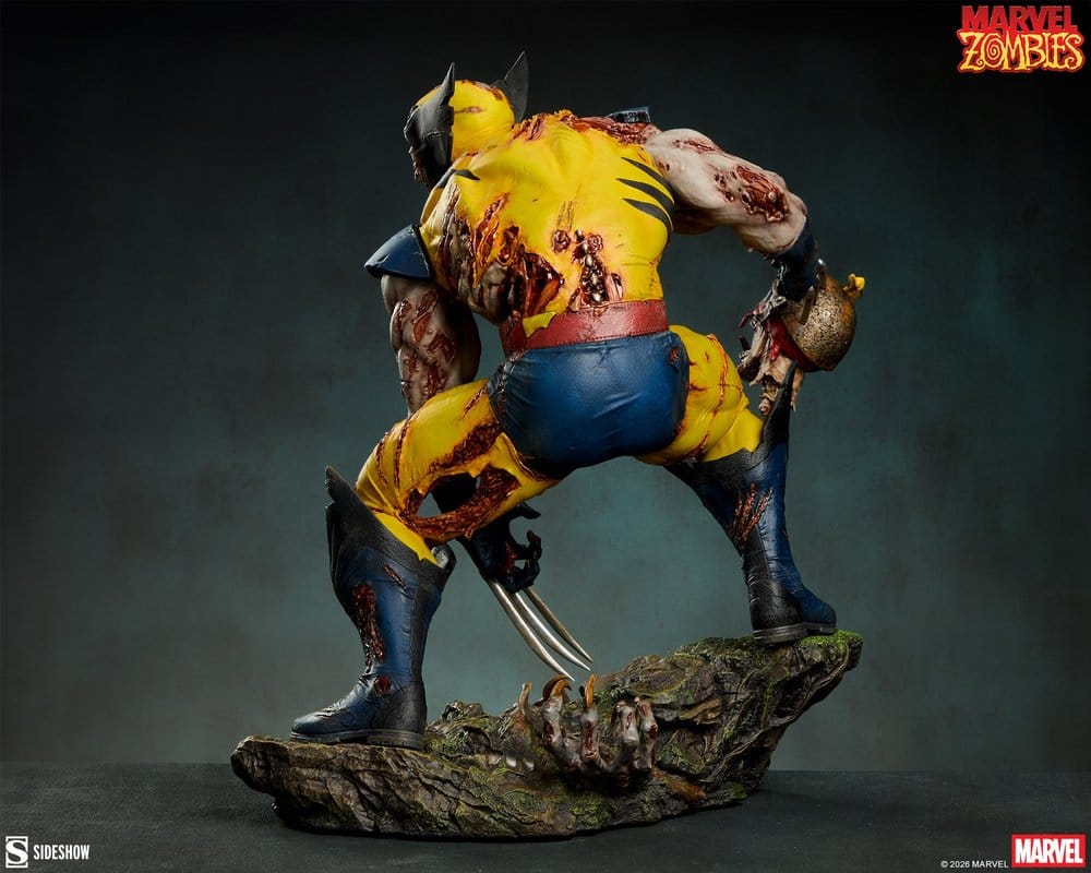 Marvel Estátua Wolverine: Marvel Zombies 29 cm