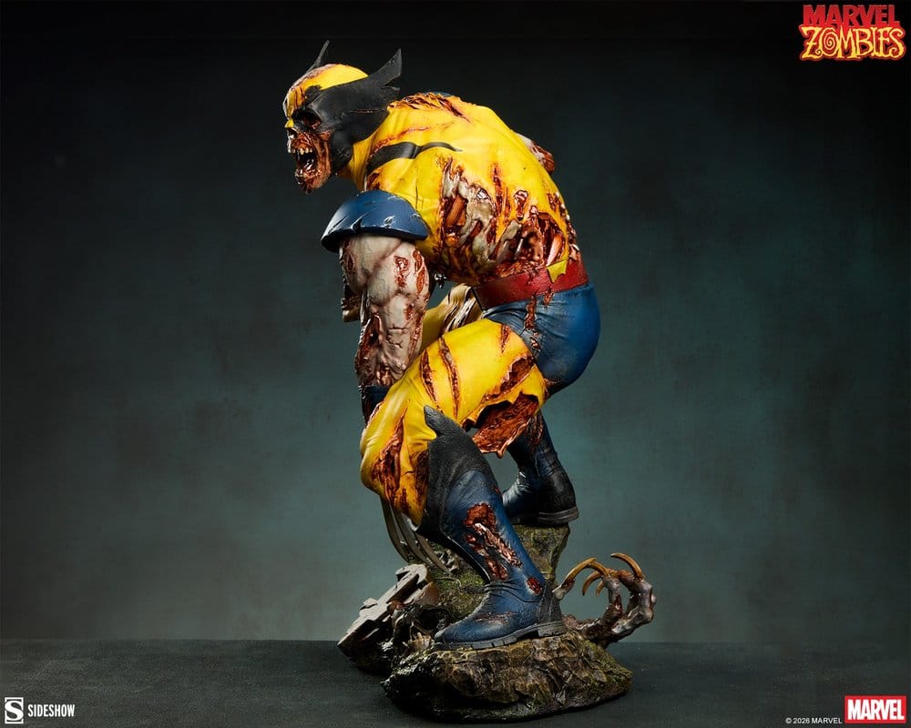 Marvel Estátua Wolverine: Marvel Zombies 29 cm