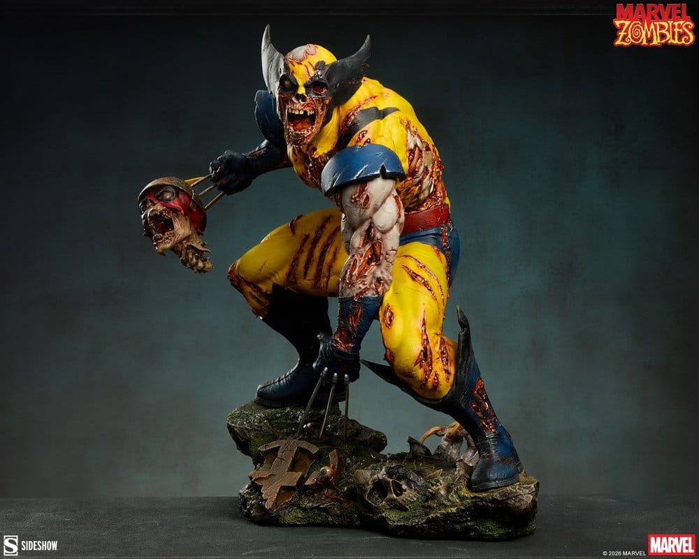 Marvel Estátua Wolverine: Marvel Zombies 29 cm