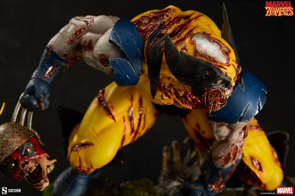 Marvel Estátua Wolverine: Marvel Zombies 29 cm